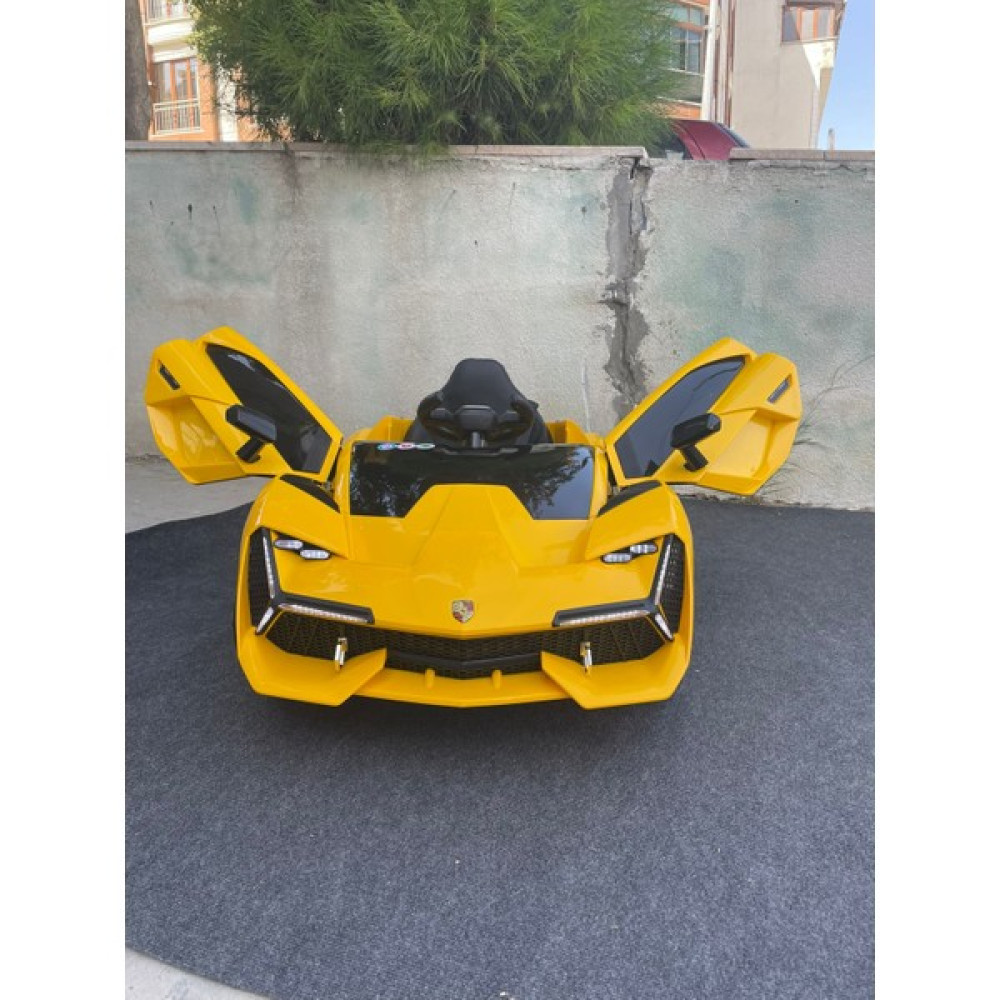 Mensport Lamborgini Lisanslı Akülü Araba - Sarı Akülü Araba Fiyatı