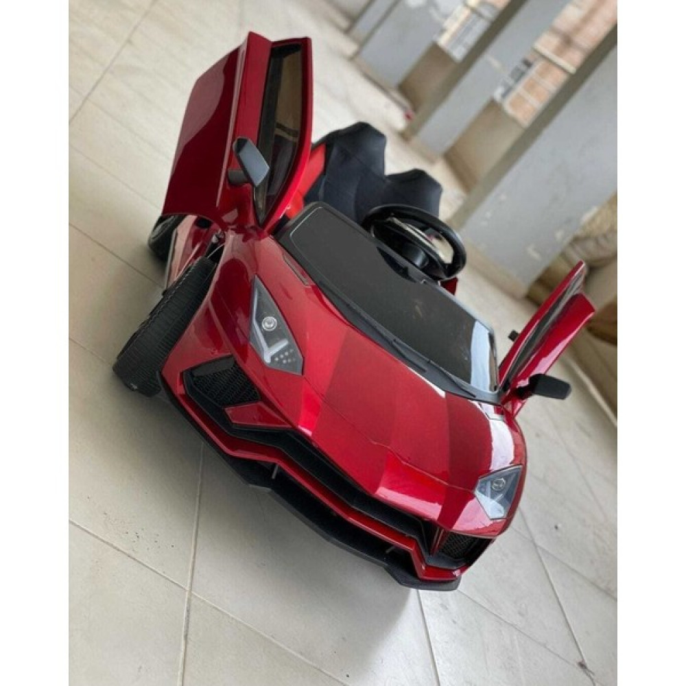 Mensport LAMBORGİNİ12VOLT Akülü Araba - Bordo Akülü Araba Fiyatı