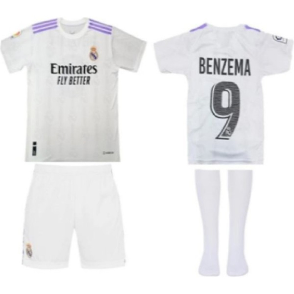 Menta Store Çocuk Forma Şort Çorap Benzema Real Madrid Futbol Malzemeleri Fiyatı
