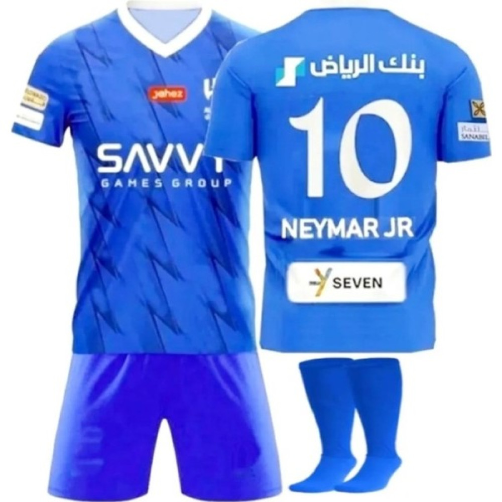 Menta Store Neymar Al Hilal Yeni Sezon 3'lü Çoçuk Forma Seti Futbol Malzemeleri Fiyatı
