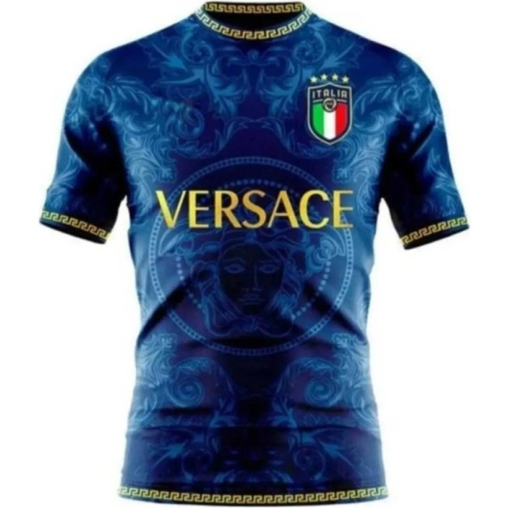 Menta Store Yeni Sezon Italya Mavi Desenli Özel Seri Forması Futbol Malzemeleri Fiyatı