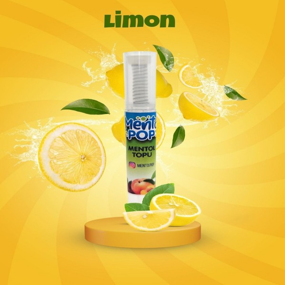 Mento POP Mentol Topu 60 adet Limonlu Mentol + Aplikatör Oda Kokusu Fiyatı