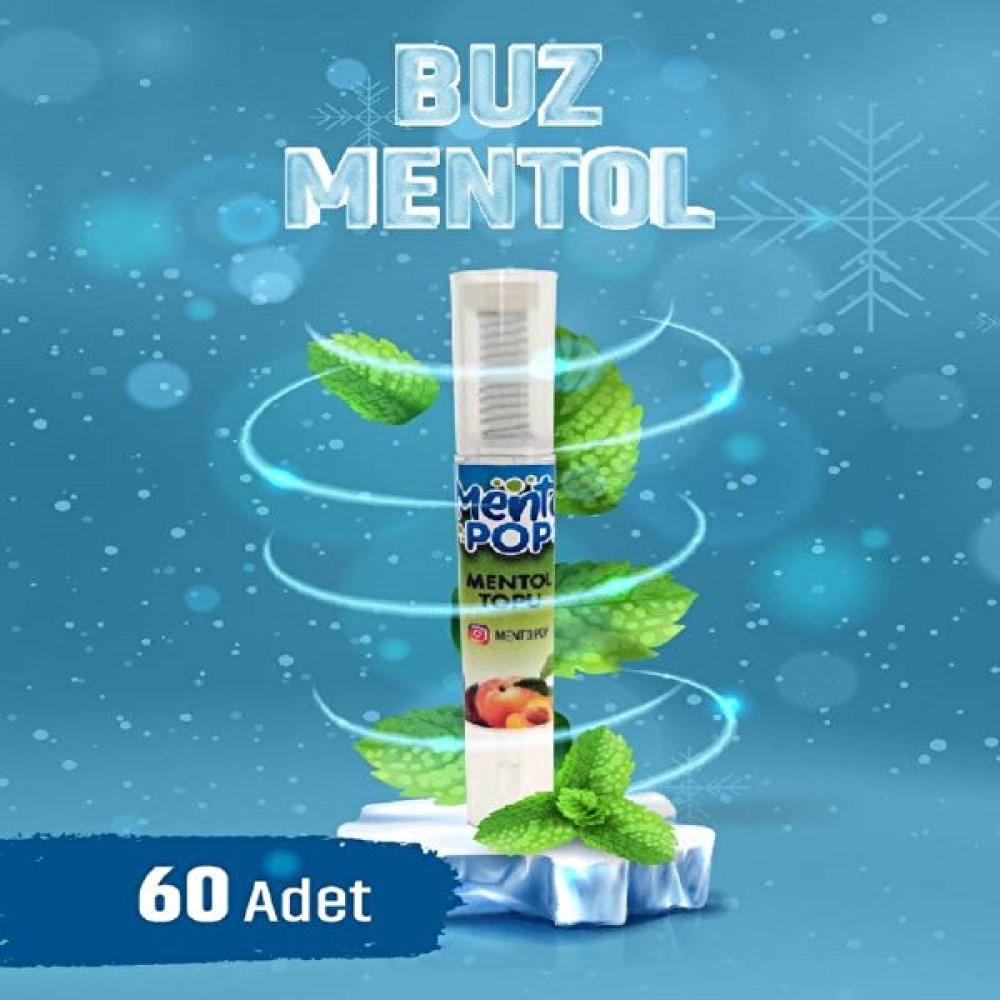 Mento Pop Mentol Topu 60'lı Naneli Mentol + Aplikatör Oda Kokusu Fiyatı