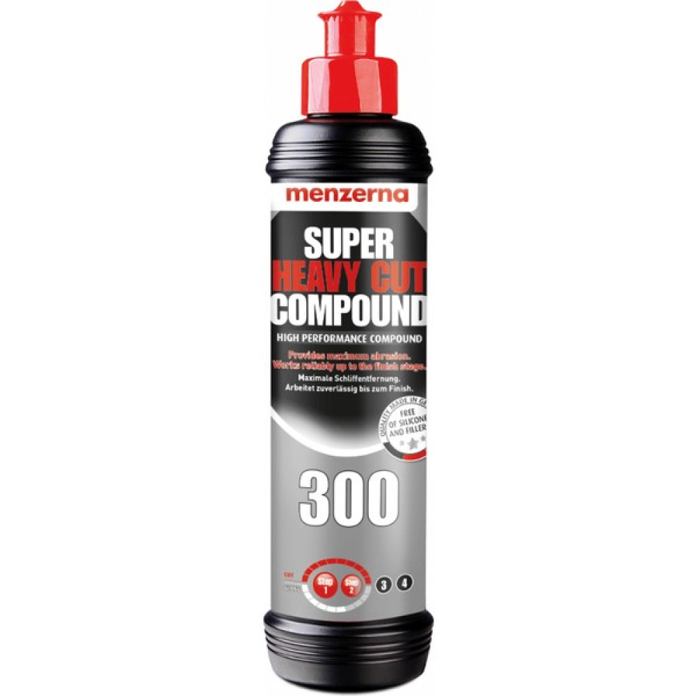 Menzerna 300 Super Heavy Cut Compound Yoğun Çizik Gid. Pasta 250 ml Oto Çizik Giderici Fiyatı
