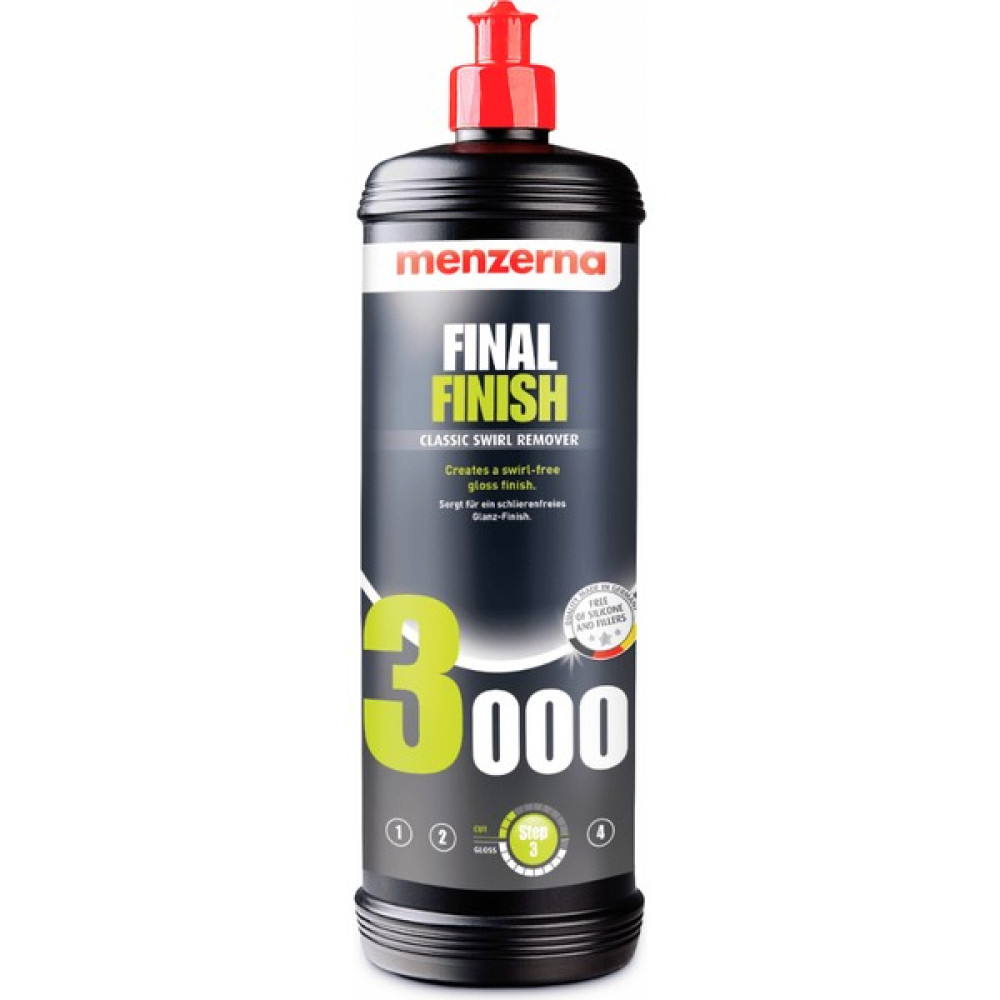 Menzerna 3000 Final Finish Hare Giderici Cila 1 Lt Oto Bakım & Temizlik Ürünleri Fiyatı
