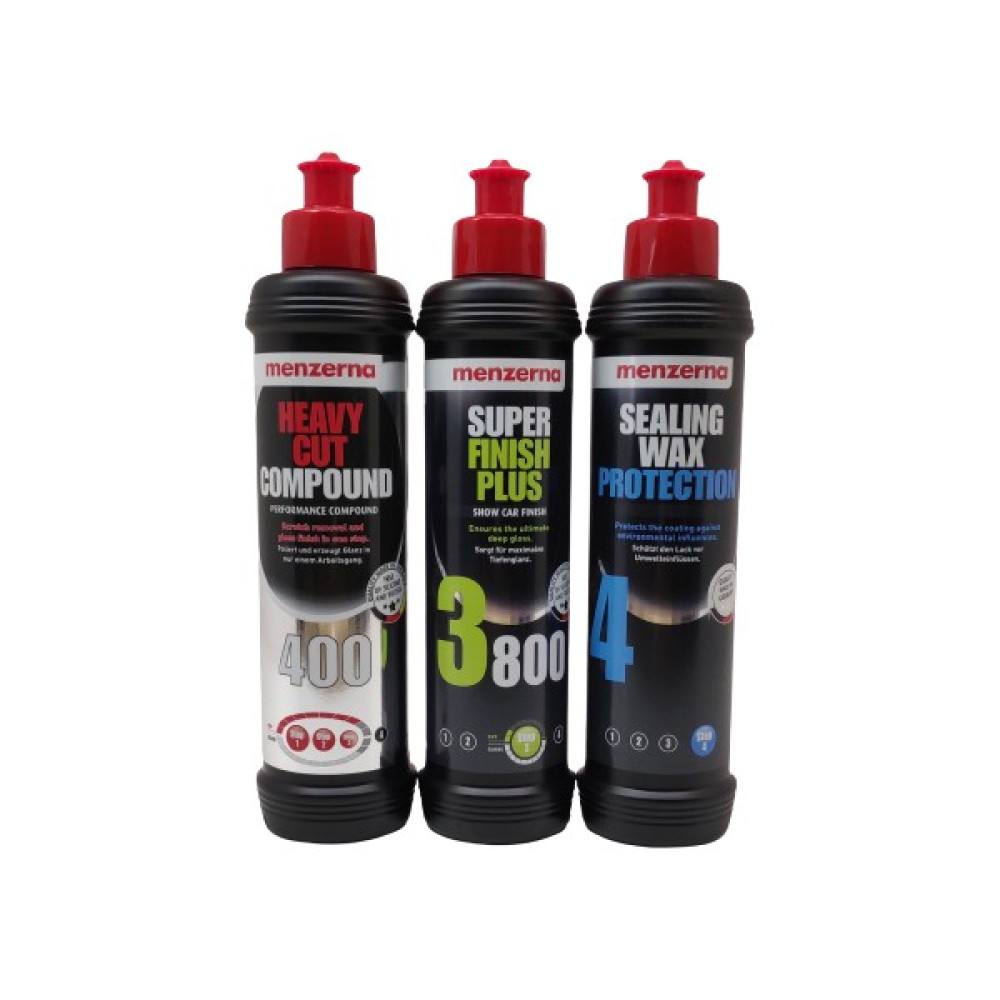 Menzerna 400- 3800 Sealingwax Pasta Hare Boya Koruma Seti 250 ml Oto Bakım & Temizlik Ürünleri Fiyatı