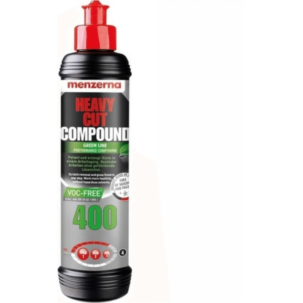 Menzerna 400 Yeşil Seri Heavy Comp. Ağır Çizik Gid. Pasta 250 ml Oto Çizik Giderici Fiyatı