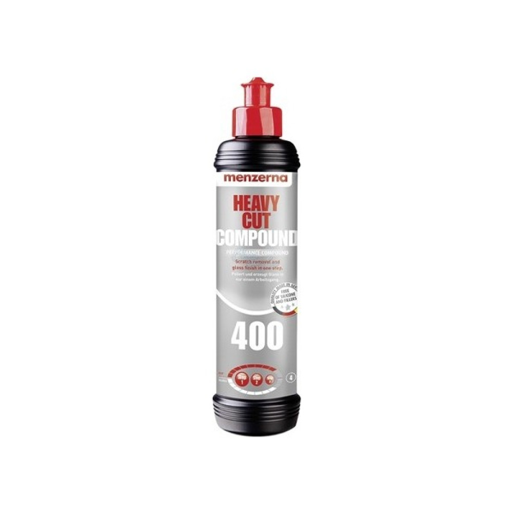 Menzerna 400 Yoğun Çizik Gideren Pasta - Heavy Cut Compound 250 ml Oto Çizik Giderici Fiyatı