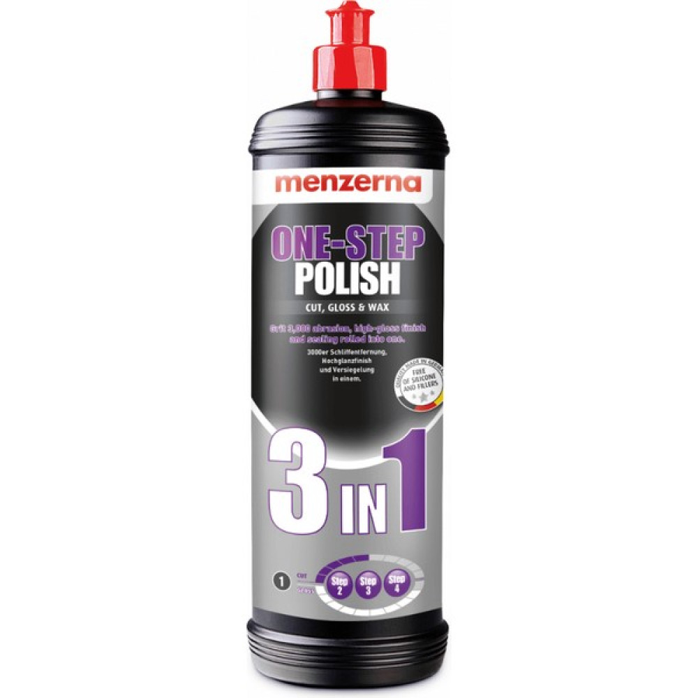 Menzerna One Step Polish 3 in 1 Hepsi Bir Arada Pasta-Cila 1 Lt Oto Çizik Giderici Fiyatı
