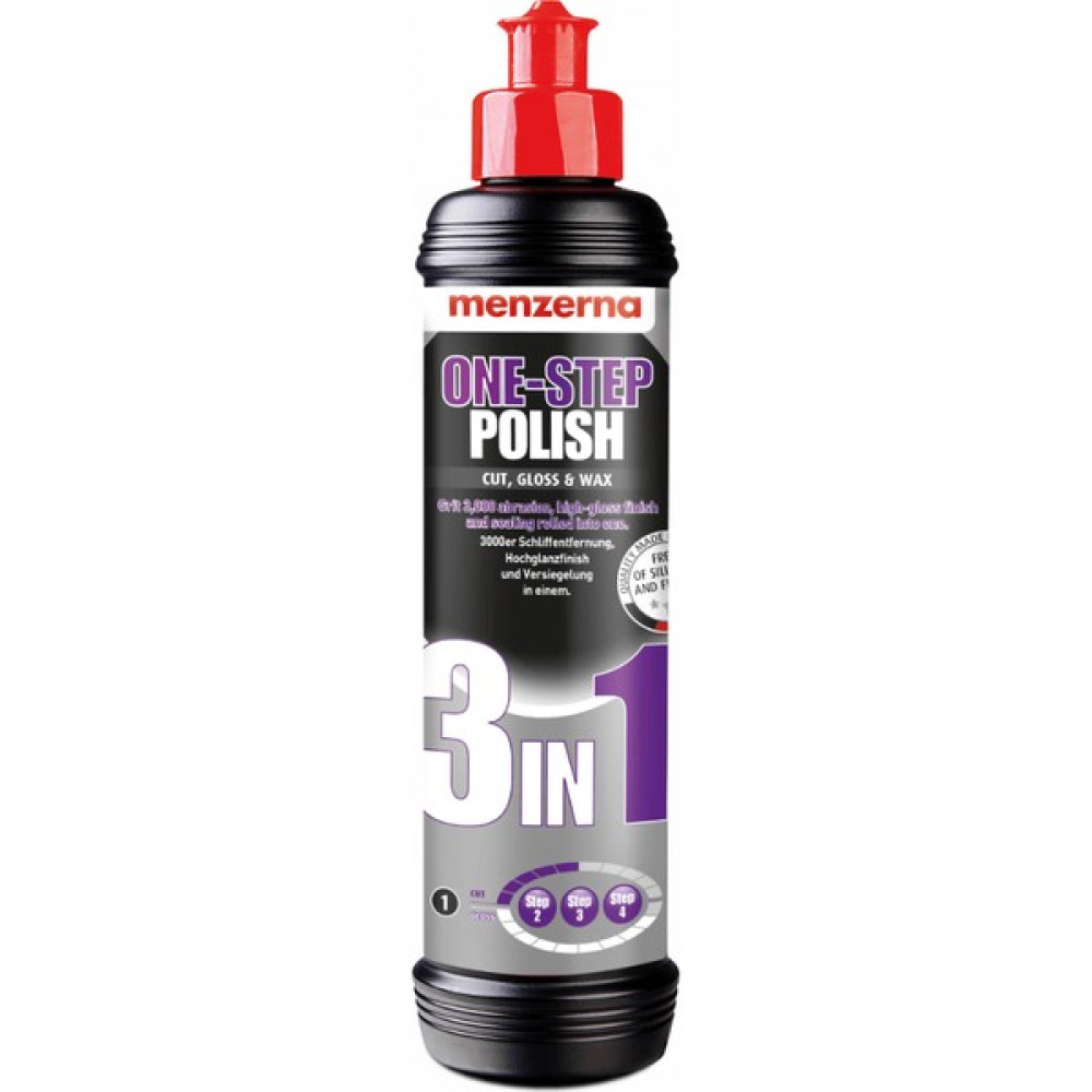 Menzerna One Step Polish 3in1 Hepsi Bir Arada Pasta Cila 250ml Oto Çizik Giderici Fiyatı
