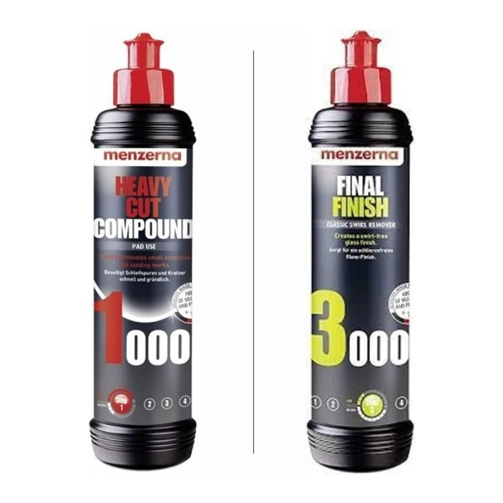 Menzerna Set 250ML 1000 Pasta - 3000 Cila Oto Çizik Giderici Fiyatı