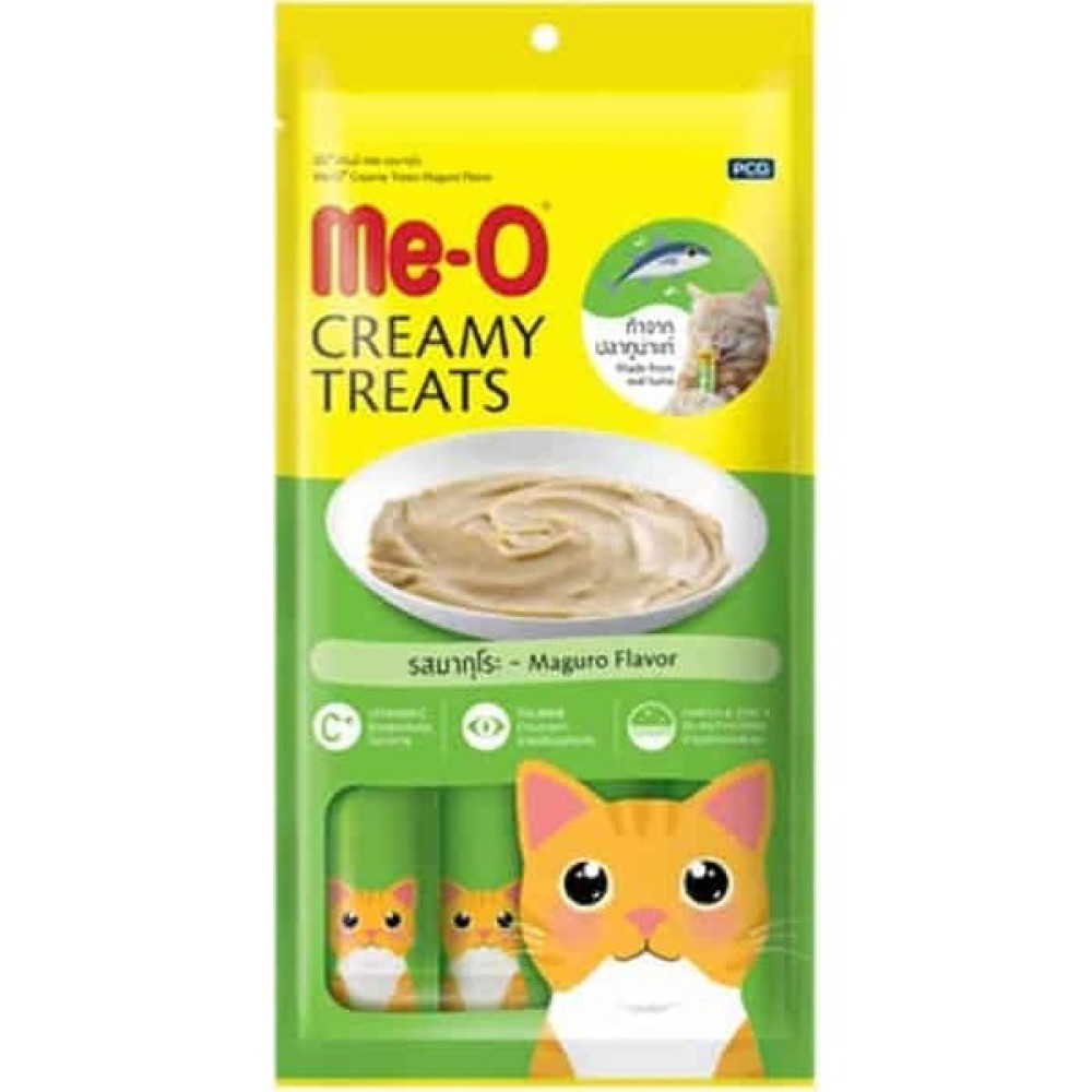 MEO Me-O Kremalı Mavi Yüzgeçli Orkinos Balıklı Kedi Sıvı Ödül Maması 4X15 gr Evcil Hayvan Ürünleri Fiyatı
