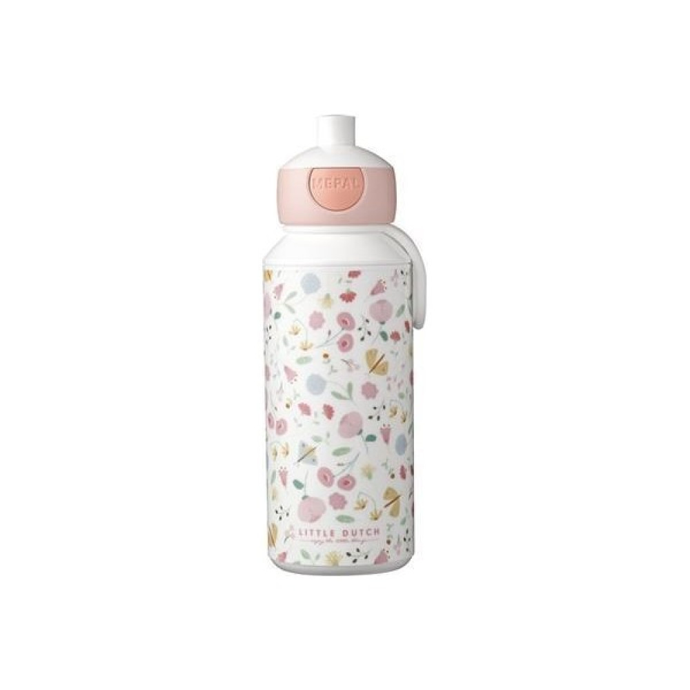 Mepal Drinking Bottle Pop Up Campus Içecek Şişesi 400 ml - spring flowers Suluk Fiyatı
