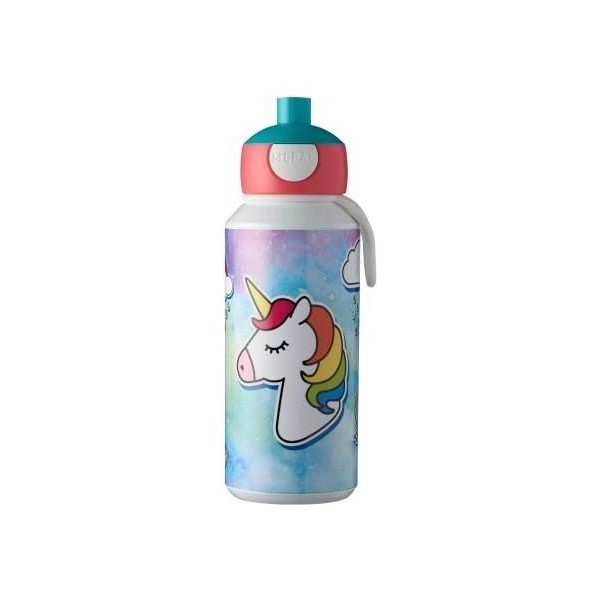Mepal Drinking Bottle Pop Up Campus Içecek Şişesi 400 ml - Unicorn Suluk Fiyatı