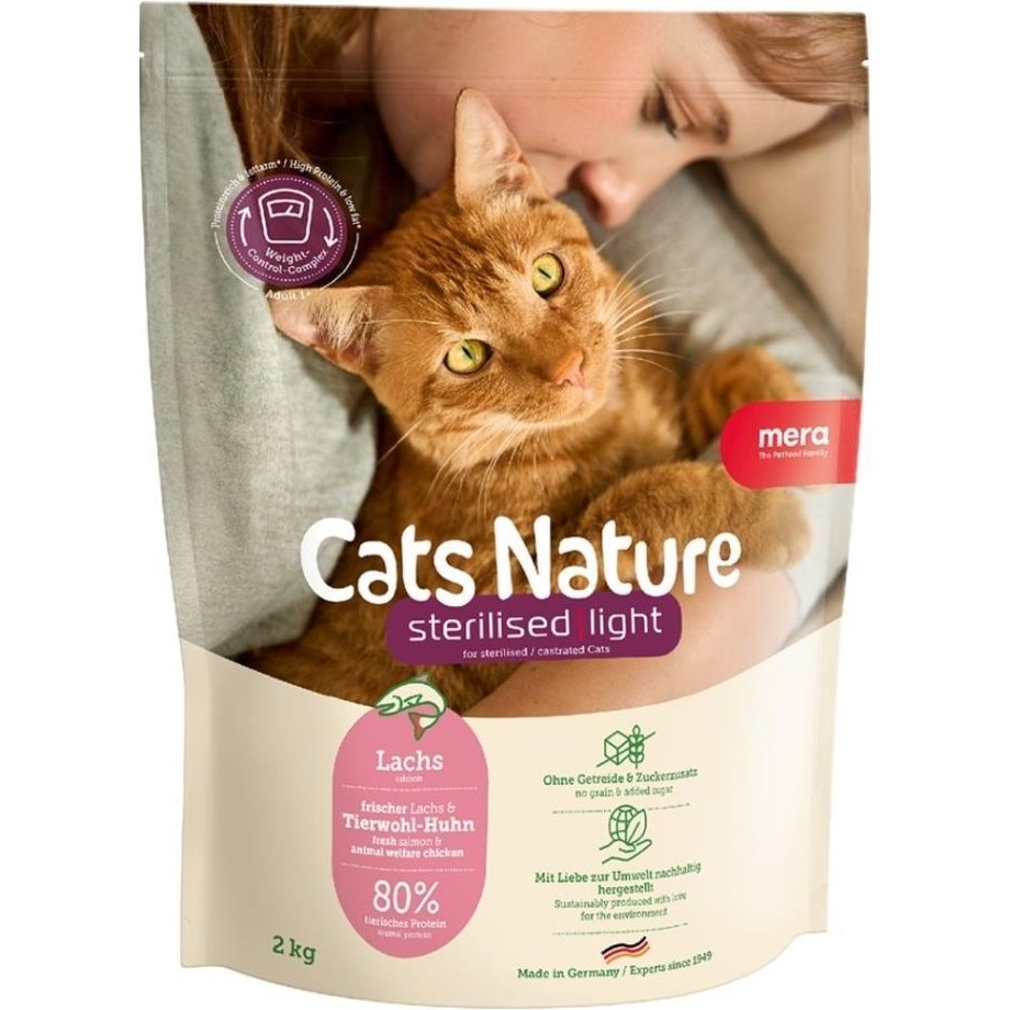 Mera Cats Nature Kısırlaştırılmış Somonlu Yetişkin Kedi Maması 2 kg Evcil Hayvan Ürünleri Fiyatı