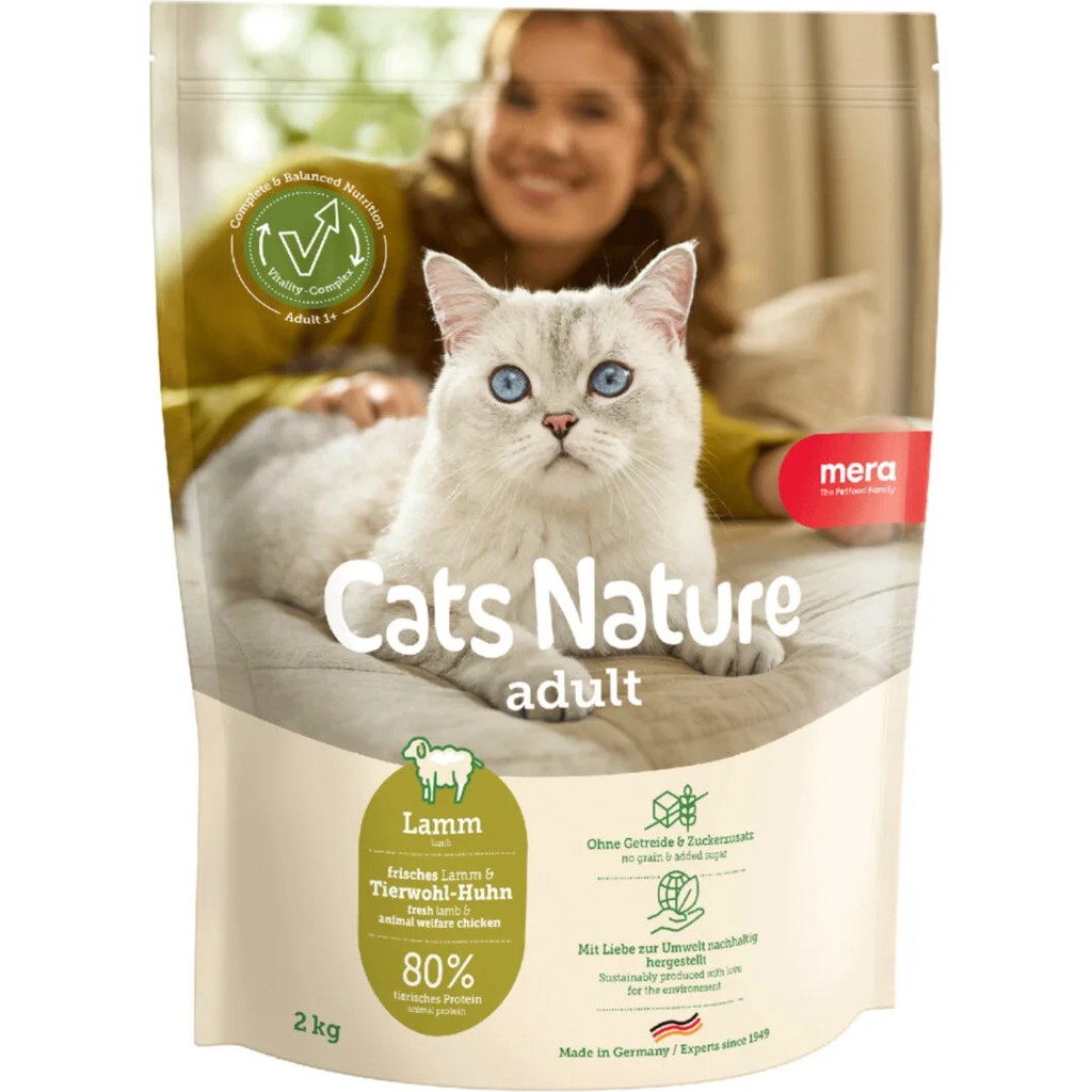 Mera Cats Nature Tahılsız Kuzu Etli Yetişkin Kedi Maması 2 kg Evcil Hayvan Ürünleri Fiyatı
