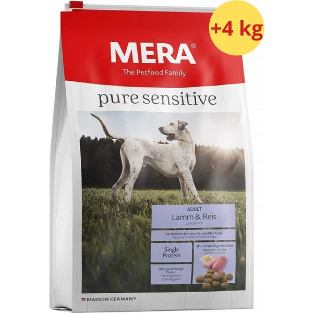 Mera Pure Sensitive Kuzulu Yetişkin Köpek Maması 12,5 + 4 kg Evcil Hayvan Ürünleri Fiyatı