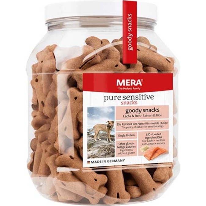 Mera Pure Sensitive Somonlu Köpek Ödül Bisküvisi 600 gr Evcil Hayvan Ürünleri Fiyatı