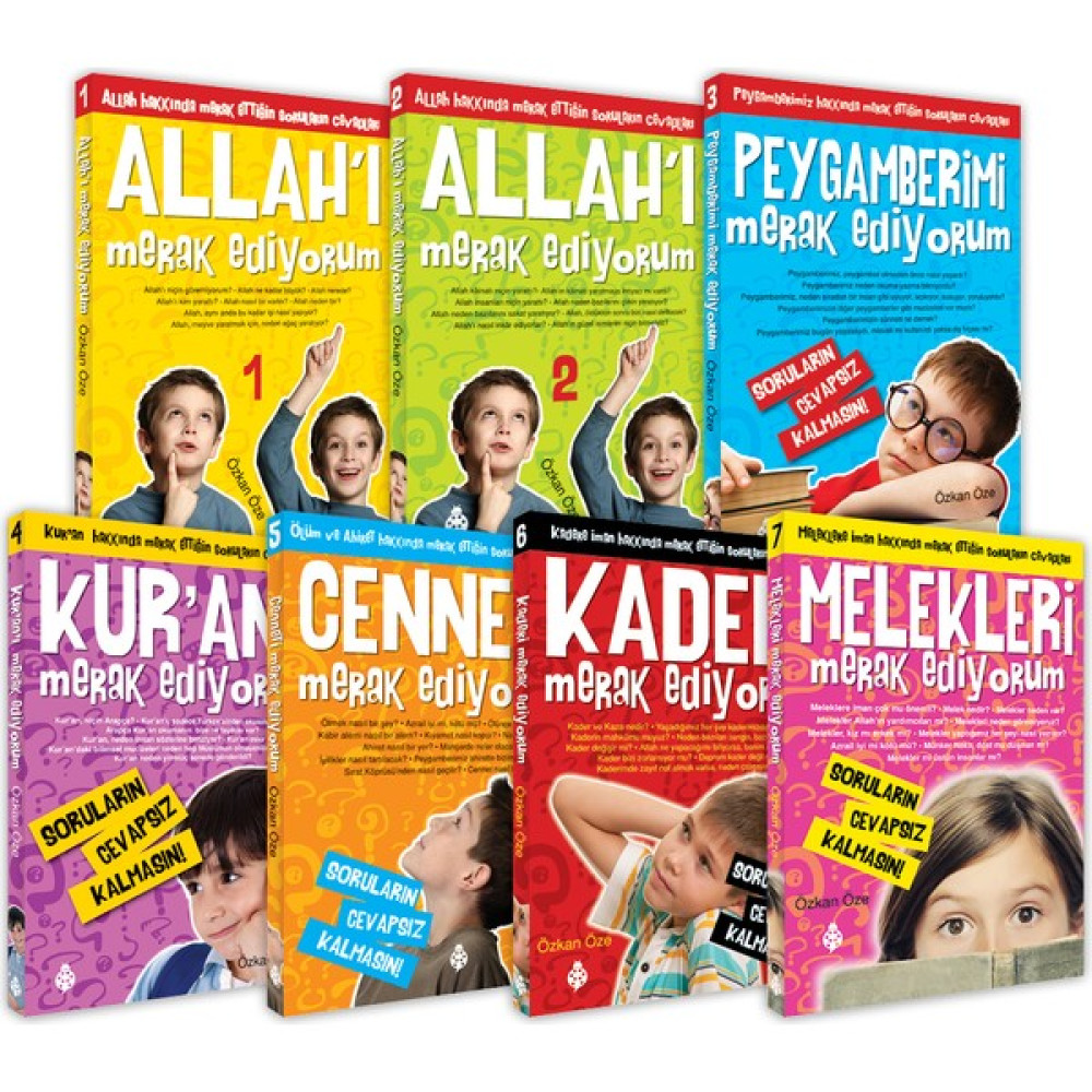 Merak Ediyorum Seti (7 Kitap) - Özkan Öze Okul Öncesi Eğitici & Öğretici Kitaplar Fiyatı