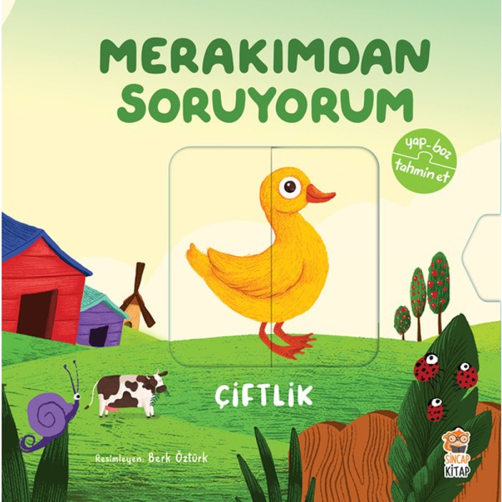 Merakımdan Soruyorum: Çiftlik (Yap-Boz + Hikaye Tahmin Et) Okul Öncesi Eğitici & Öğretici Kitaplar Fiyatı