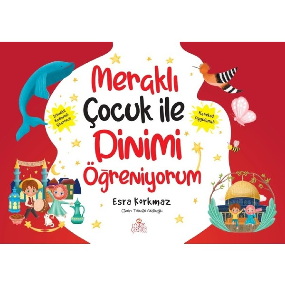 Meraklı Çocuk ile Dinimi Öğreniyorum (5 Kitap) - Esra Korkmaz Okul Öncesi Eğitici & Öğretici Kitaplar Fiyatı