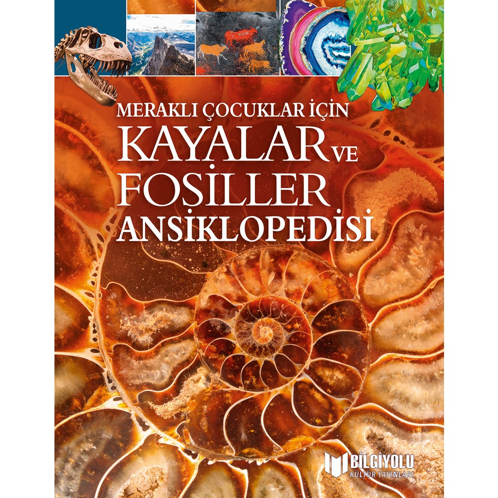 MERAKLI ÇOCUKLAR İÇİN KAYALAR VE FOSİLLER ANSİKLOPEDİSİ (SERT KAPAK ) Diğer Fiyatı