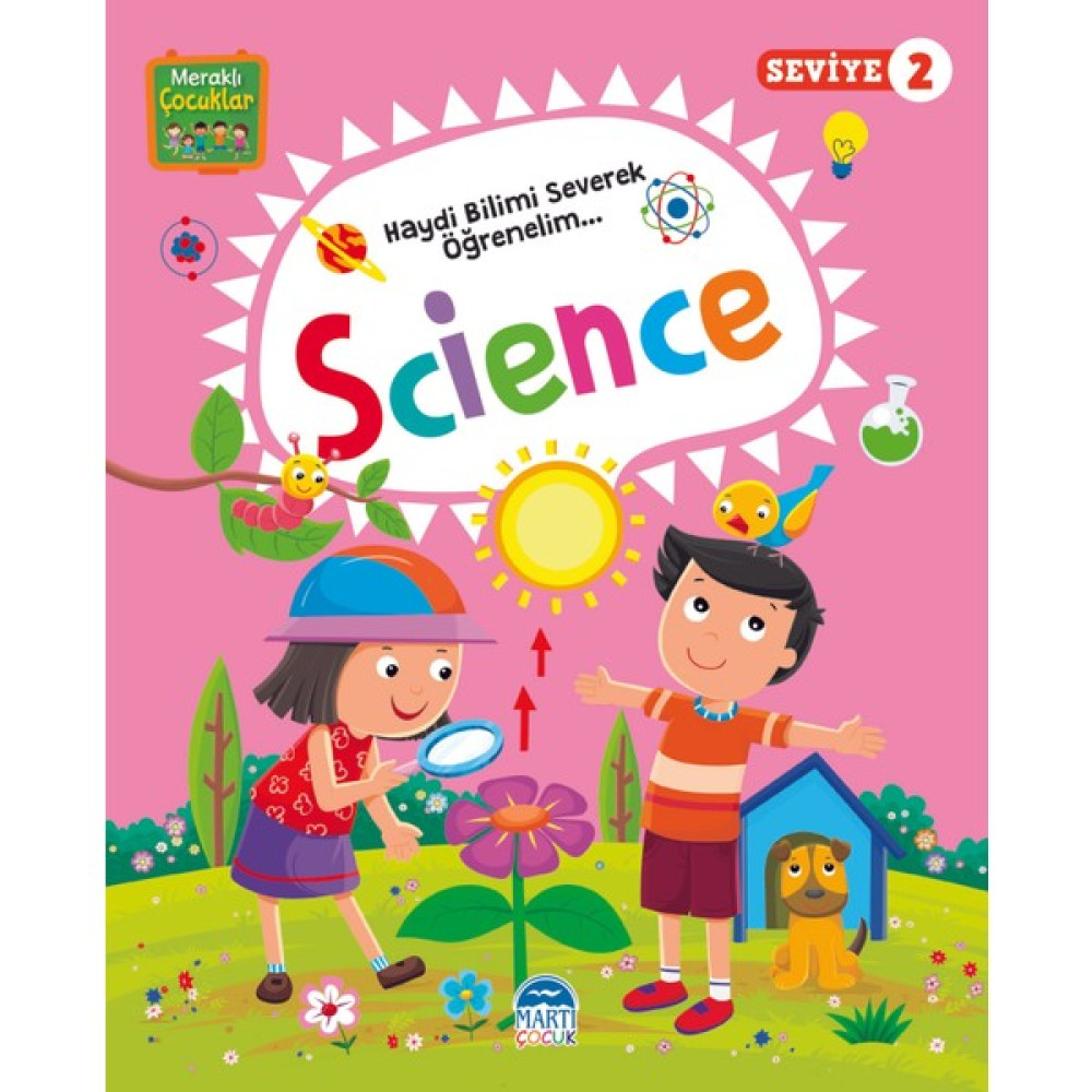 Meraklı Çocuklar Science-Seviye-2 Yabancı Dil Kitapları Fiyatı