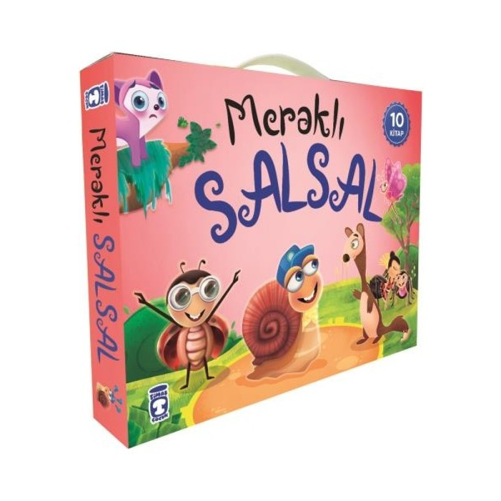 Meraklı Salsal Set (10 Kitap) - Asiye Aslı Aslaner Çocuk Masal Fiyatı