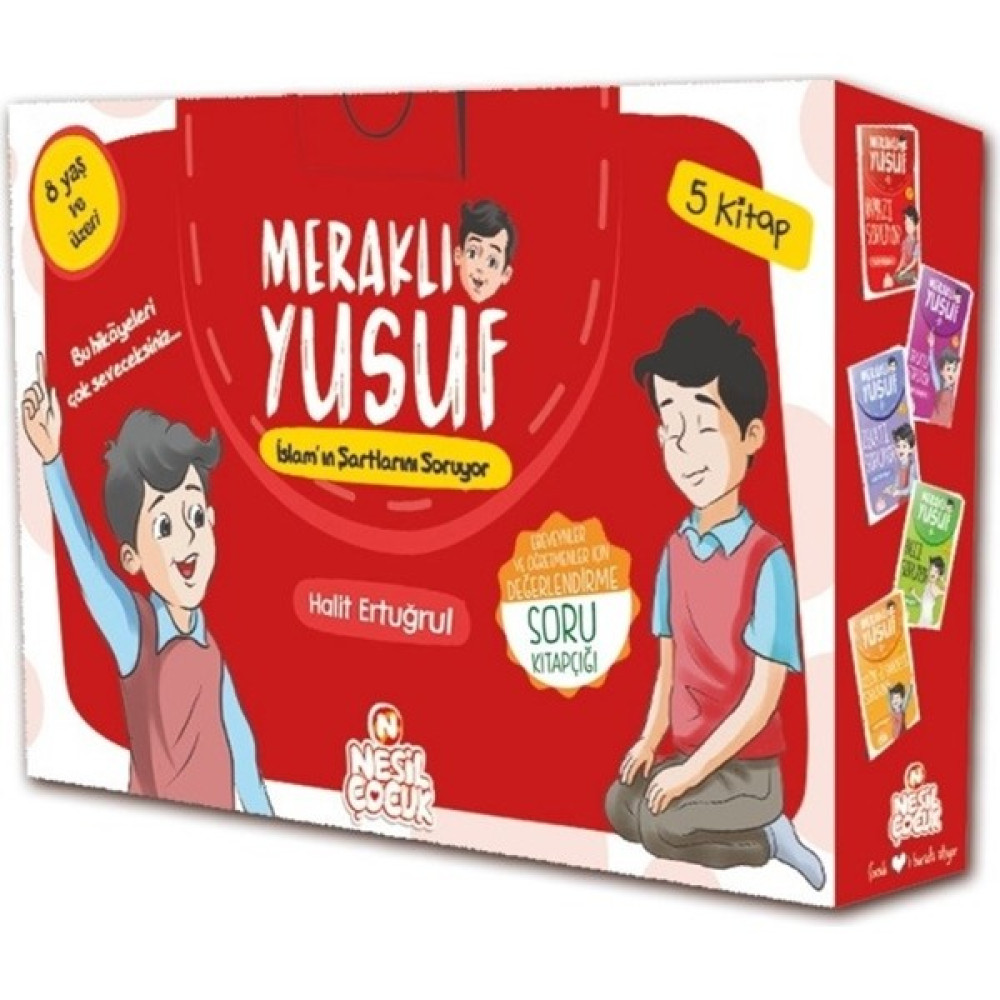 Meraklı Yusuf Islam'ın Şartlarını Soruyor Seti (5 Kitap Takım) - Halit Ertuğrul Okul Öncesi Eğitici & Öğretici Kitaplar Fiyatı