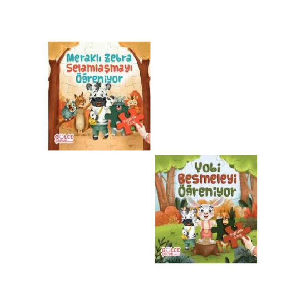 Meraklı Zebra Selamlaşmayı Öğreniyor - Yobi Besmeleyi Öğreniyor 2 Kitap Okul Öncesi Eğitici & Öğretici Kitaplar Fiyatı