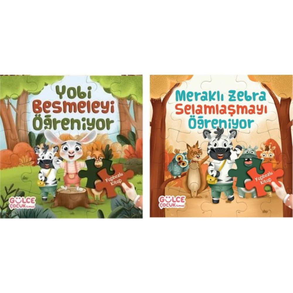 Meraklı Zebra Selamlaşmayı Öğreniyor - Yobi Besmeleyi Öğreniyor 2 Kitap - Şevval Tiryaki Çocuk Öykü Fiyatı