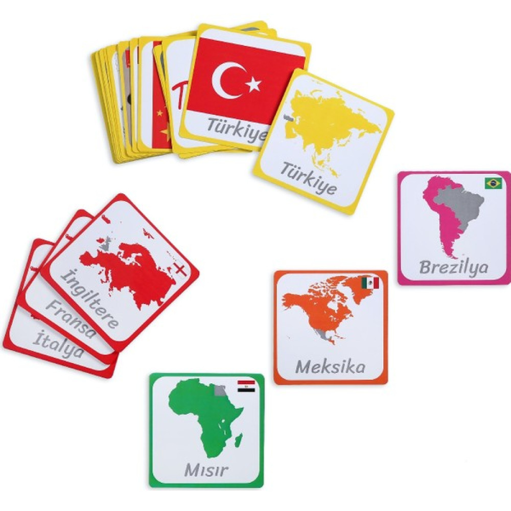 Meraklı Zebra Ülke Kültür Kartları Eğitici Oyuncak Fiyatı