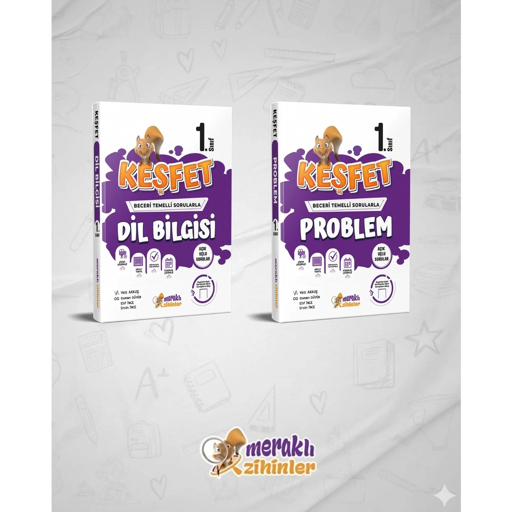 Meraklı Zihinler 1.sınıf Keşfet Dil Bilgisi-Problem (2'li Set) SSD / Solid State Drive Fiyatı