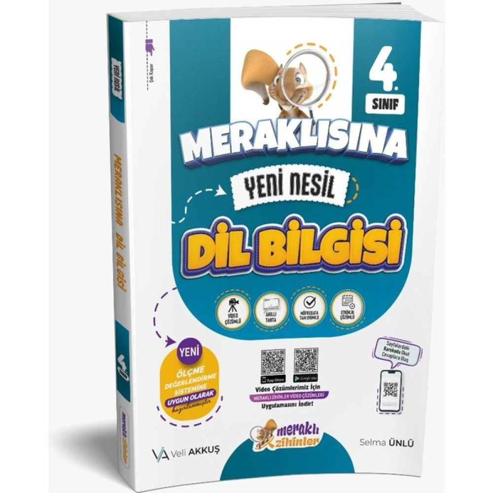 Meraklı Zihinler Yayınları 4. Sınıf Meraklısına Dil Bilgisi Türkçe Fiyatı