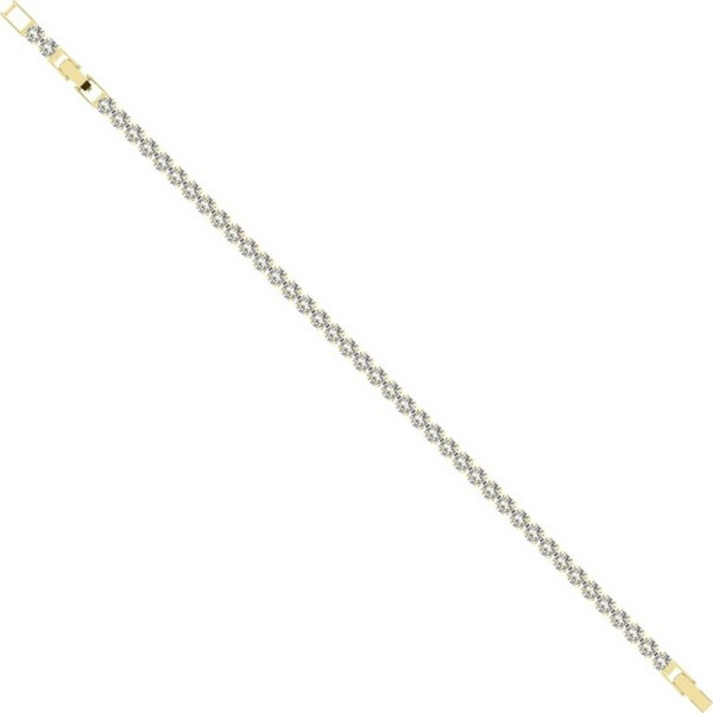 Merano Design 4mm Gold Su Yolu Bileklik - Beyaz Saat ve Bileklik Aksesuarı Fiyatı
