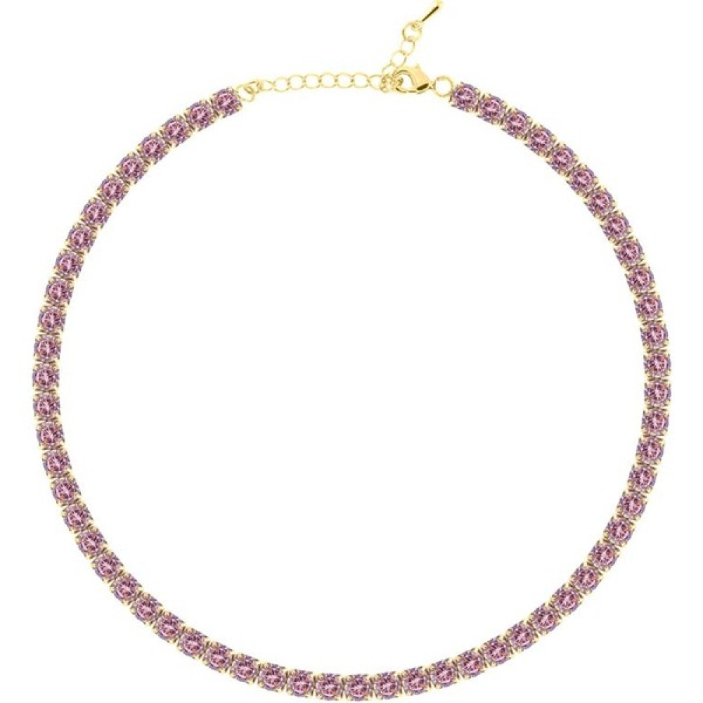Merano Design 5mm Pembe Su Yolu Choker - Standart Kolyeler Fiyatı