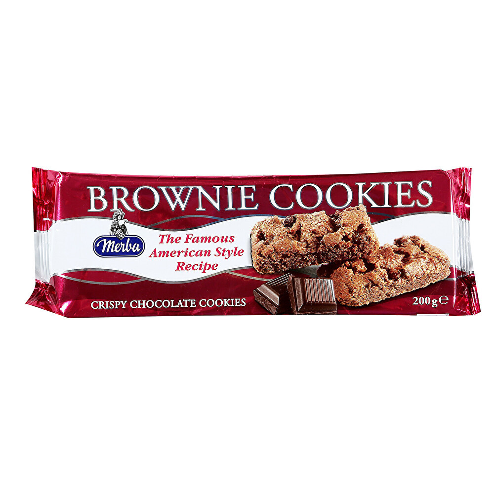 Merba Brownie Cookies 200 Gr Bisküvi ve Kek Fiyatı