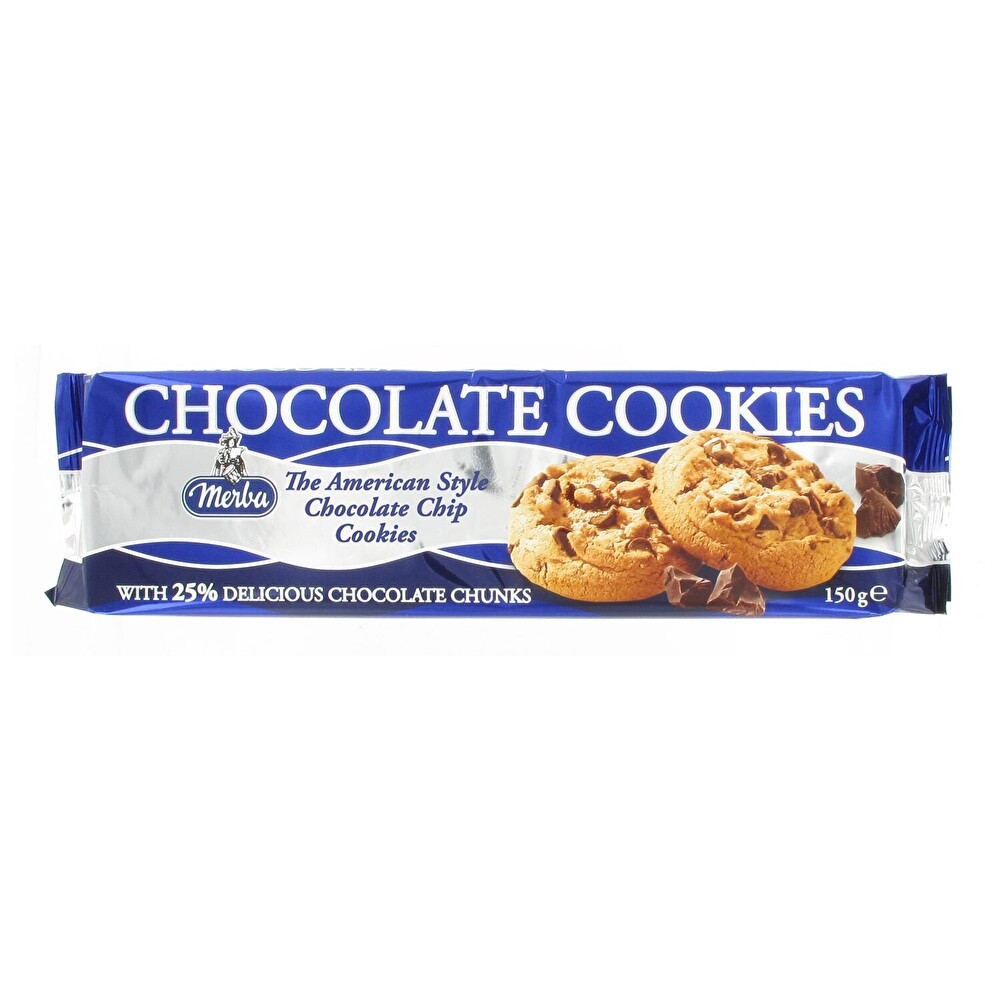 Merba Chocolate Cookies 150 G Bisküvi ve Kek Fiyatı