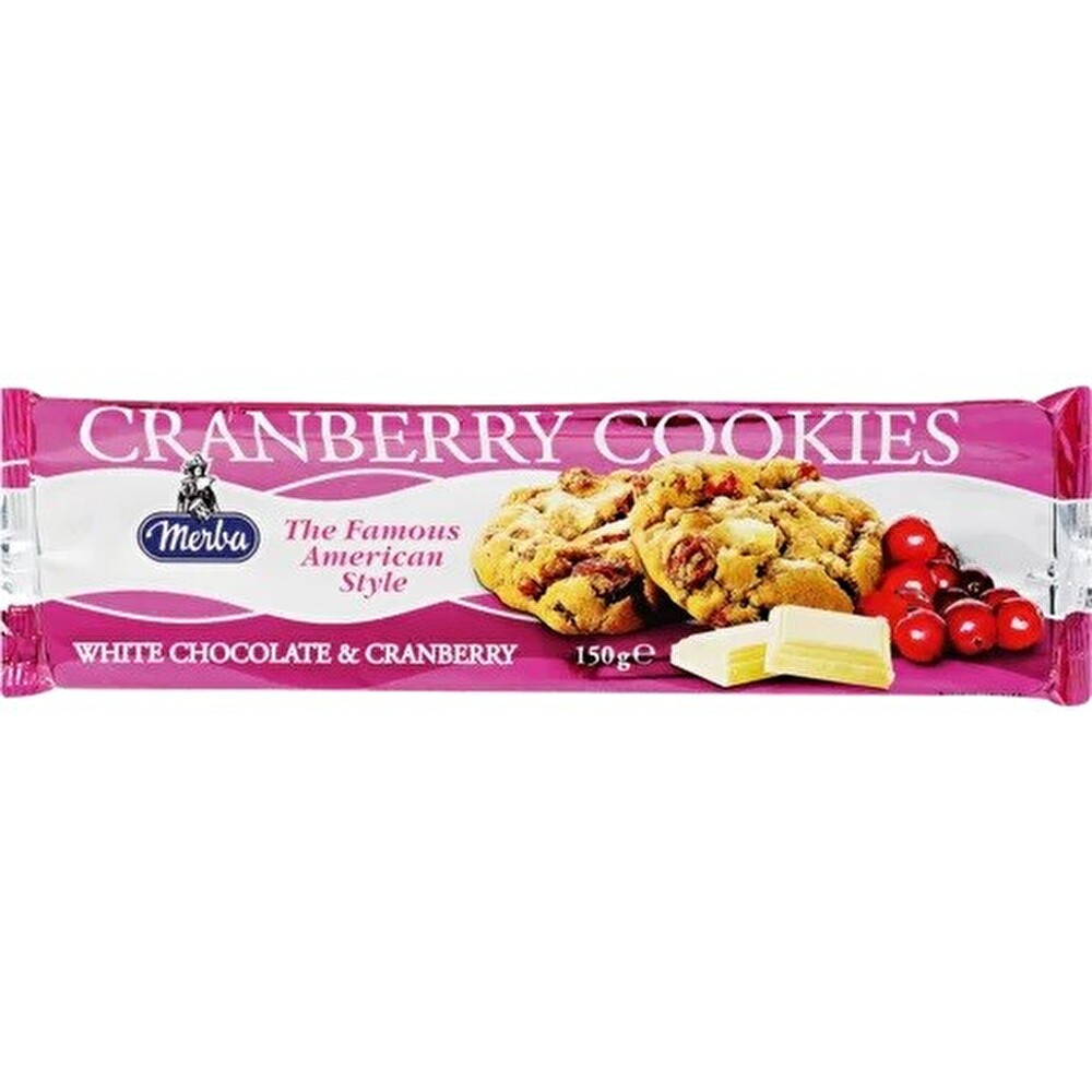 Merba Cranberry Cookies 150 G Bisküvi ve Kek Fiyatı