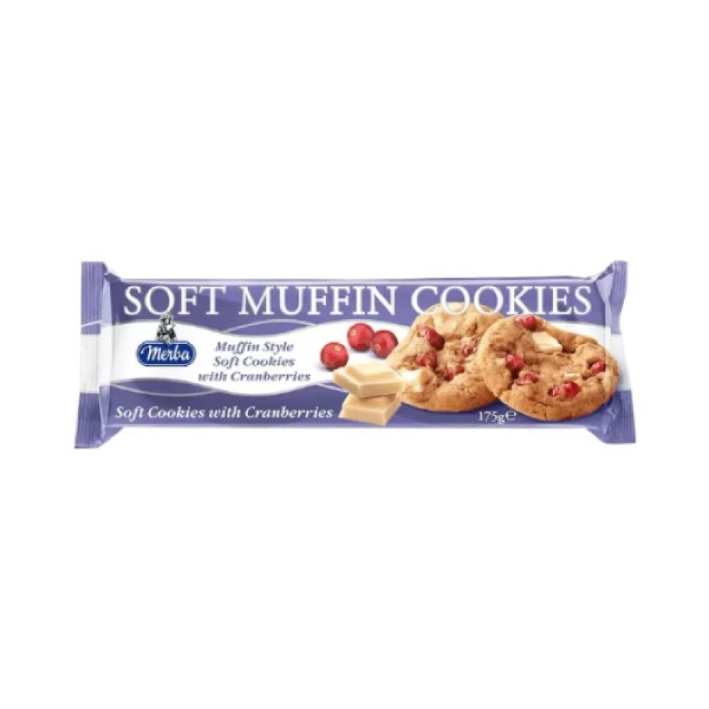 Merba Soft Cranberry Muffin Cookies 175 Gr. (1 Paket) - 175 gr Diğer Fiyatı