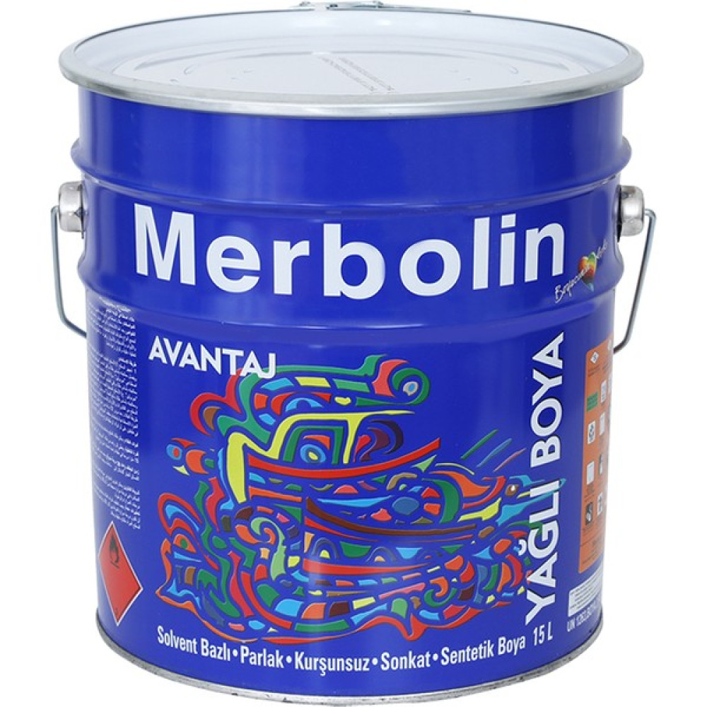 Merbolin Sentetik Parlak Boya - 0,250 TL - KESE KAGIDI 35 İç Cephe Duvar Boyası Fiyatı
