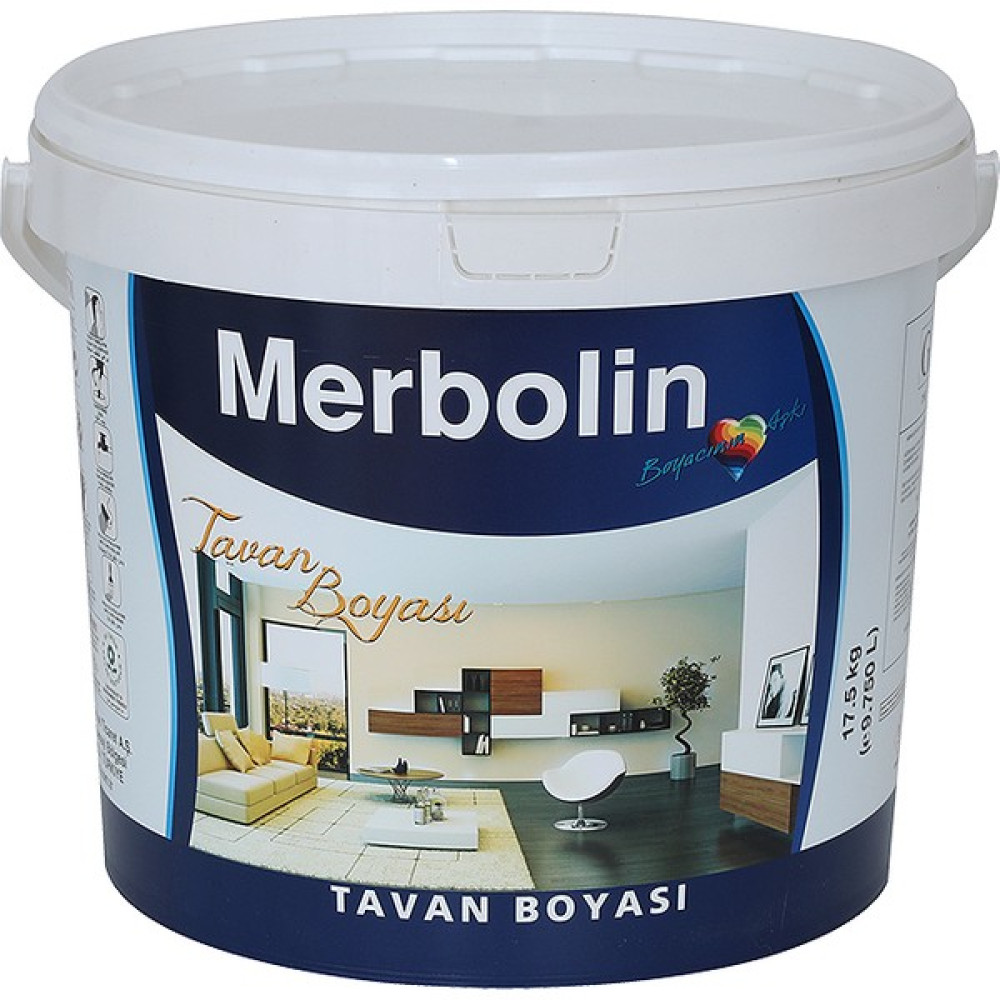 Merbolin Tavan Boyası - 1 kg Boyalar & Boyacı Aletleri Fiyatı