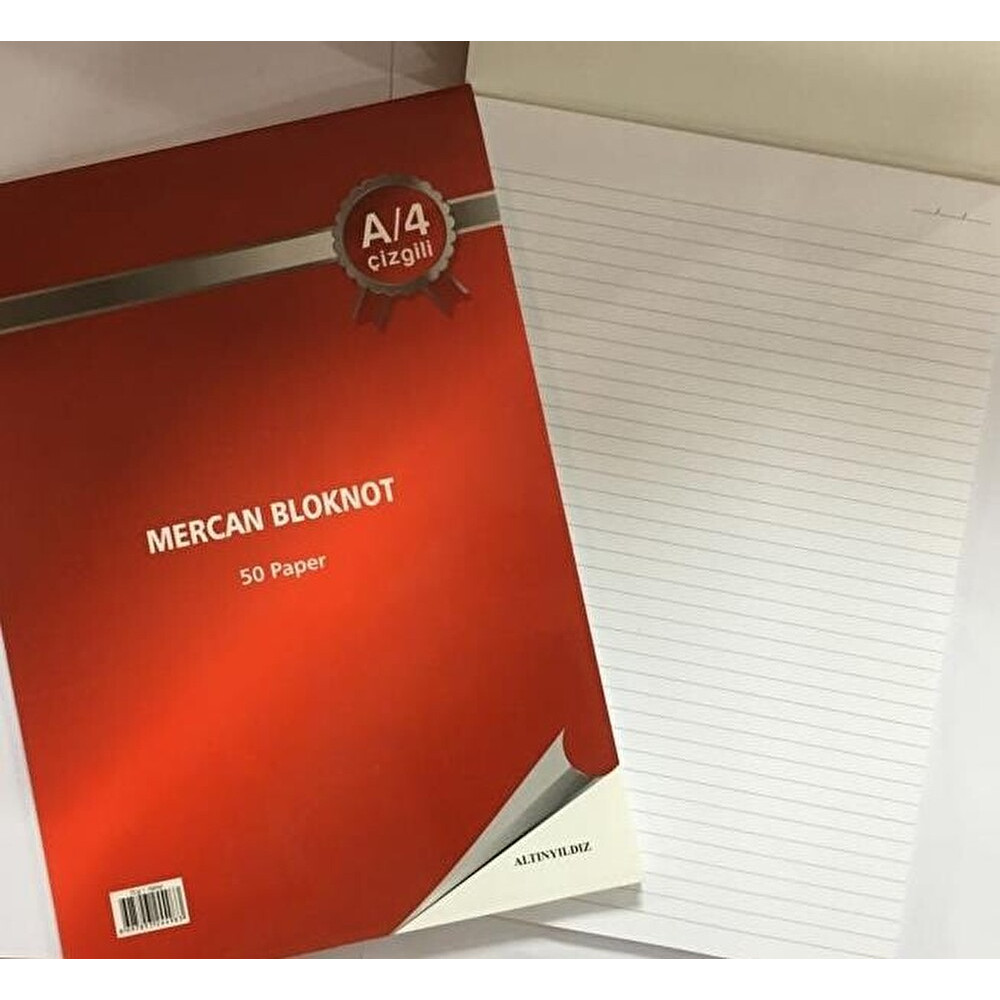 MERCAN BLOKNOT A4 ÇZGL DEFTER 80 Y Defter & Kağıt Ürünleri Fiyatı