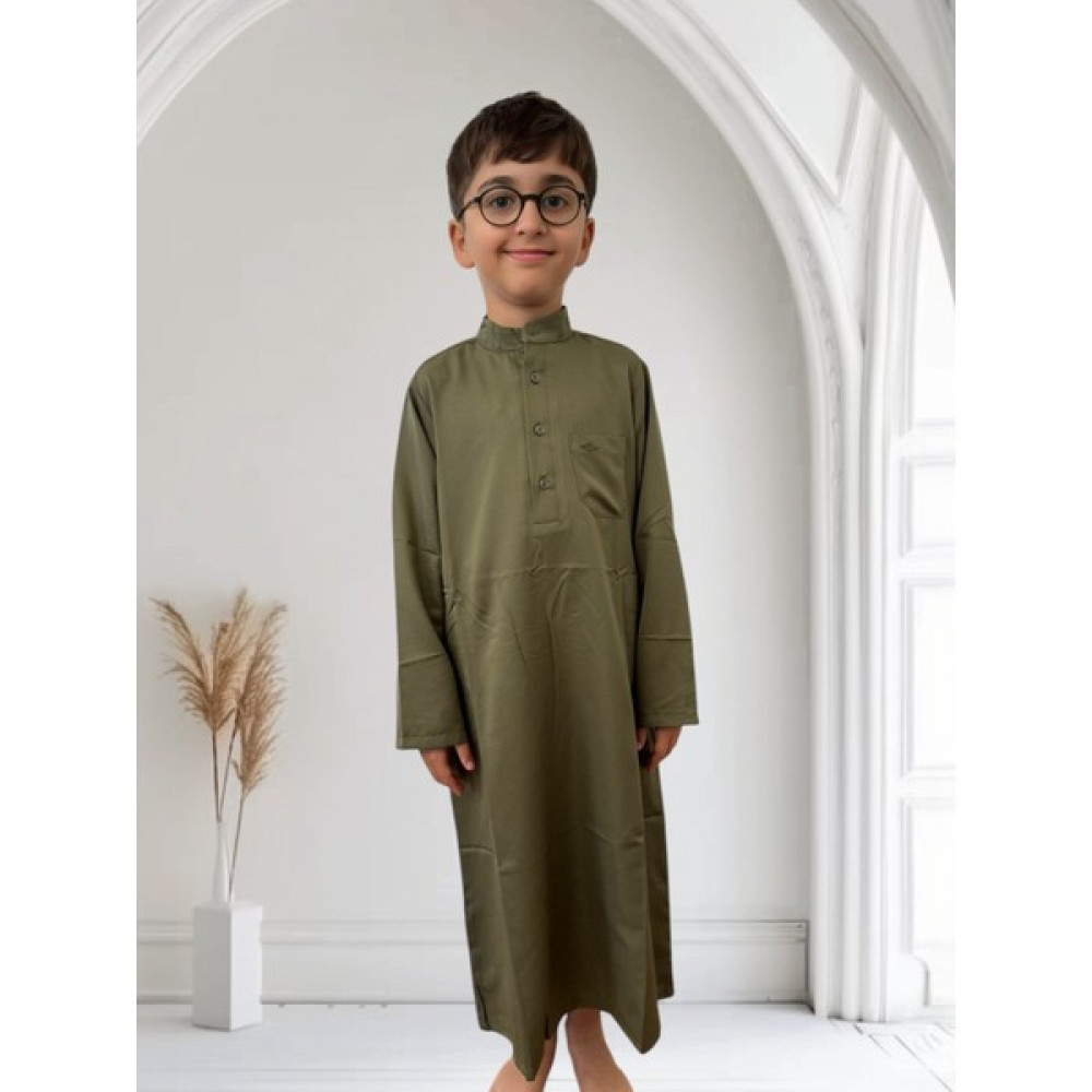 Mercan Hijab Çocuk Fistan Erkek Çocuk Gömlek Fiyatı