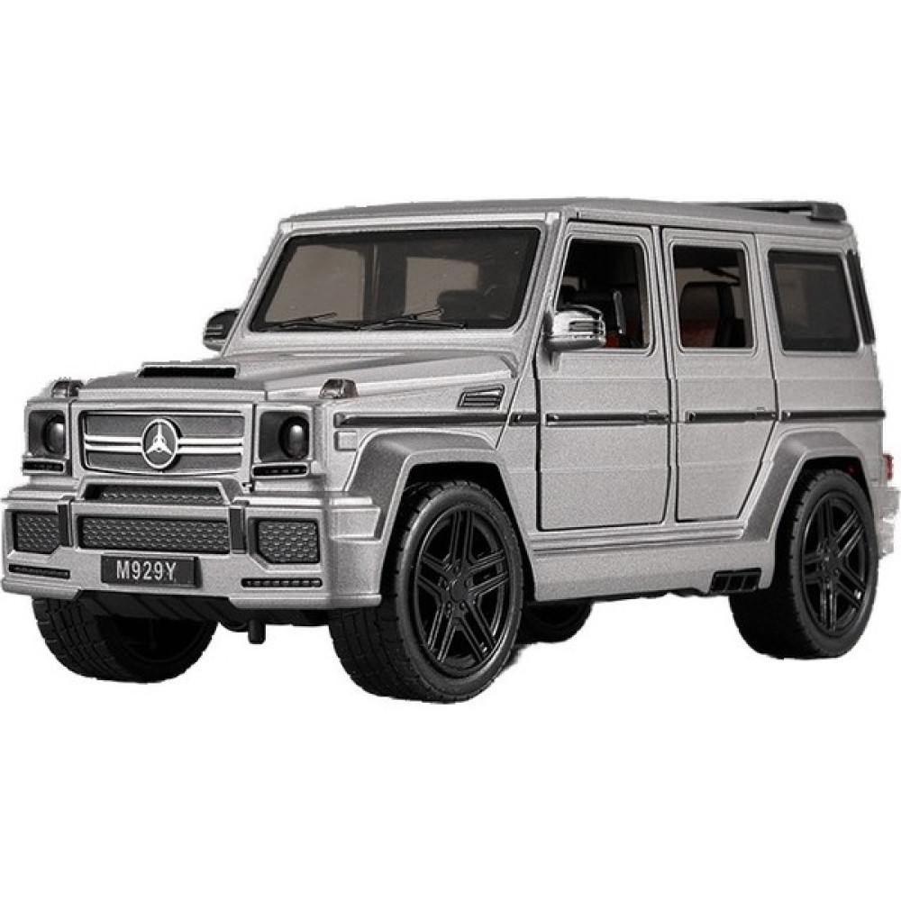 Mercedes Büyük G63 Model Araba Off-Road Çocuk Hediye Alaşım Oyuncak Araba Simülasyon Araba Modeli (Yurt Dışından) - Açık Gri Oyuncak Araç Fiyatı
