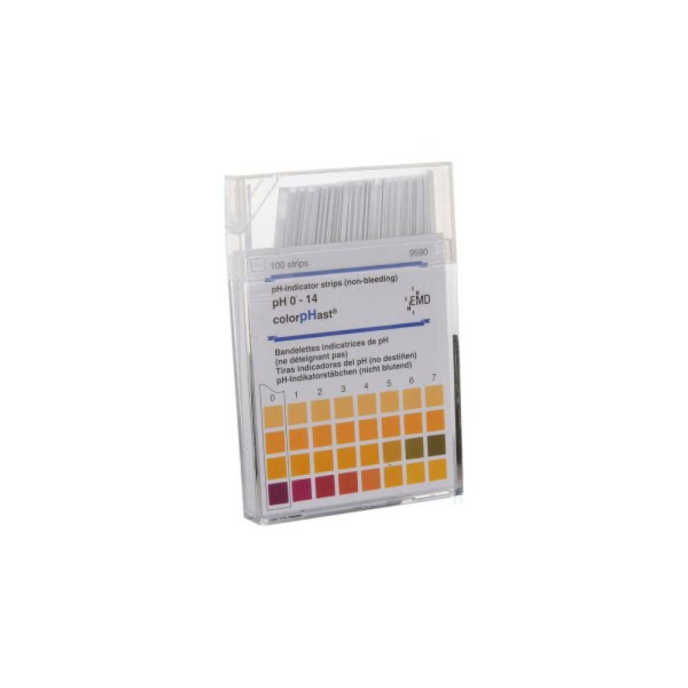 MERCK 109535 pH Ölçüm Kağıdı / 0-14 pH MColorpHast™ 100 Adet/Kutu Okul Malzemeleri Fiyatı