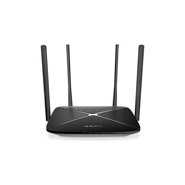 Mercusys AC12G | AC1300 Mbps Dual-Band Wi-Fi 5 Router | Gigabit Port | Fiber Uyumlu | Akıllı Bağlantı | MU-MIMO | Beamforming | WPA3 | Kolay Kurulu... Router Fiyatı