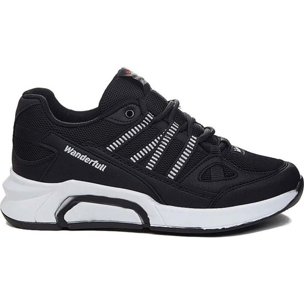 Mergenshoes Wnd Siyah Beyaz Günlük Fileli Erkek Spor Ayakkabı Spor Ayakkabı Fiyatı