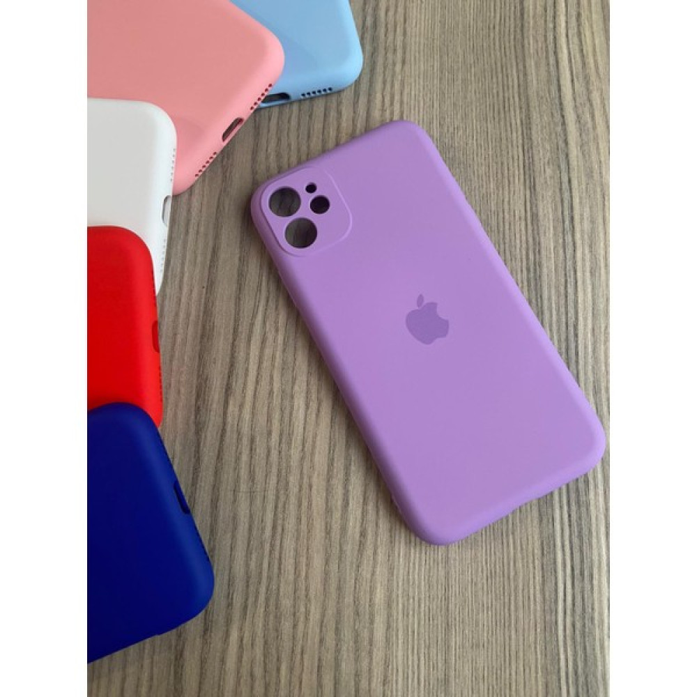 Meri Case Apple iPhone 11 Uyumlu Kamera Korumalı Logolu Içi Kadife Lansman Kılıf Arka Kapak - Lila Cep Telefonu Kılıfı Fiyatı