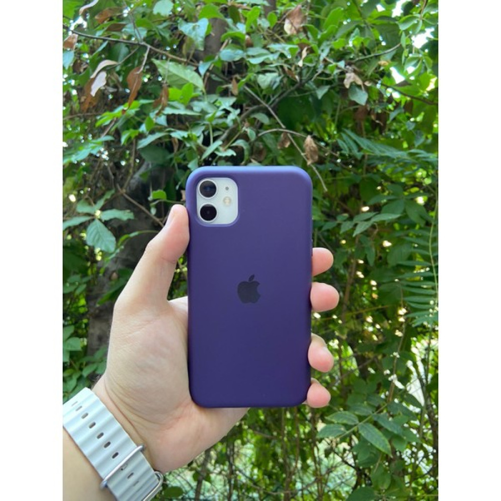 Meri Case Apple iPhone 11 Uyumlu Logolu Içi Kadife Lansman Kılıf Arka Kapak - Derin Mor Cep Telefonu Kılıfı Fiyatı